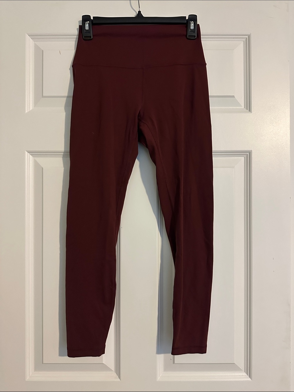 CRZ YOGA High-Waist Leggings - Burgundy